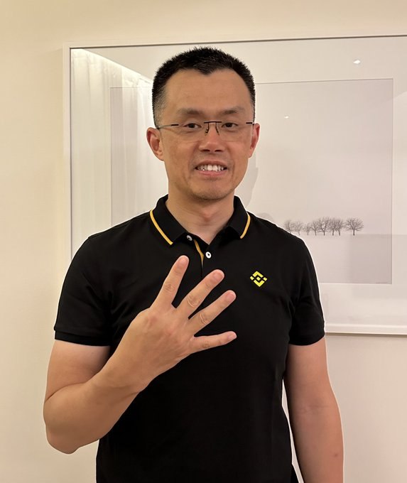 CZ doing the 4 sign